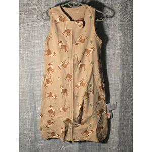 Lee and town Unisex Sleep Sack, Beige, S (0-6M)‎